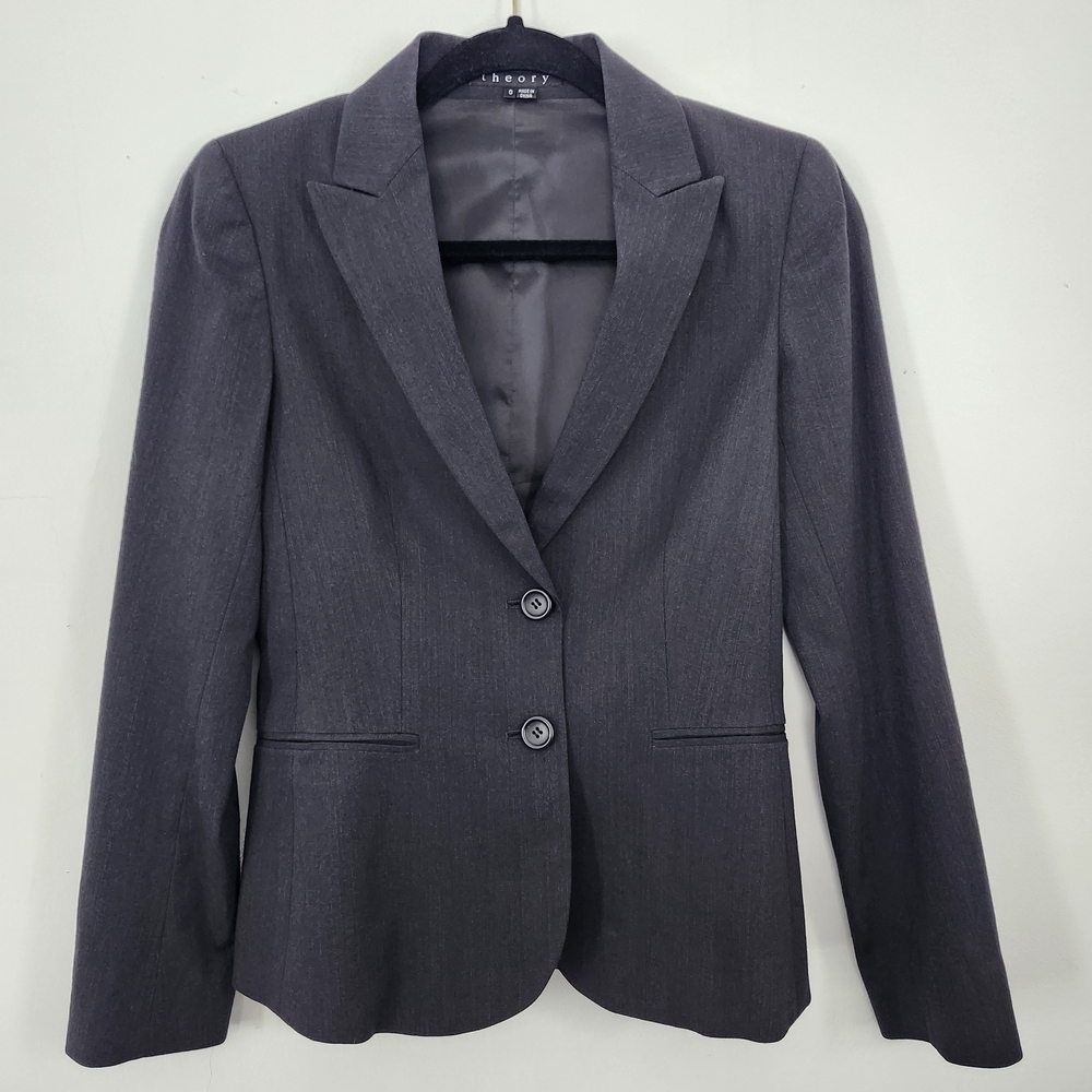 Theory Charcoal Blazer